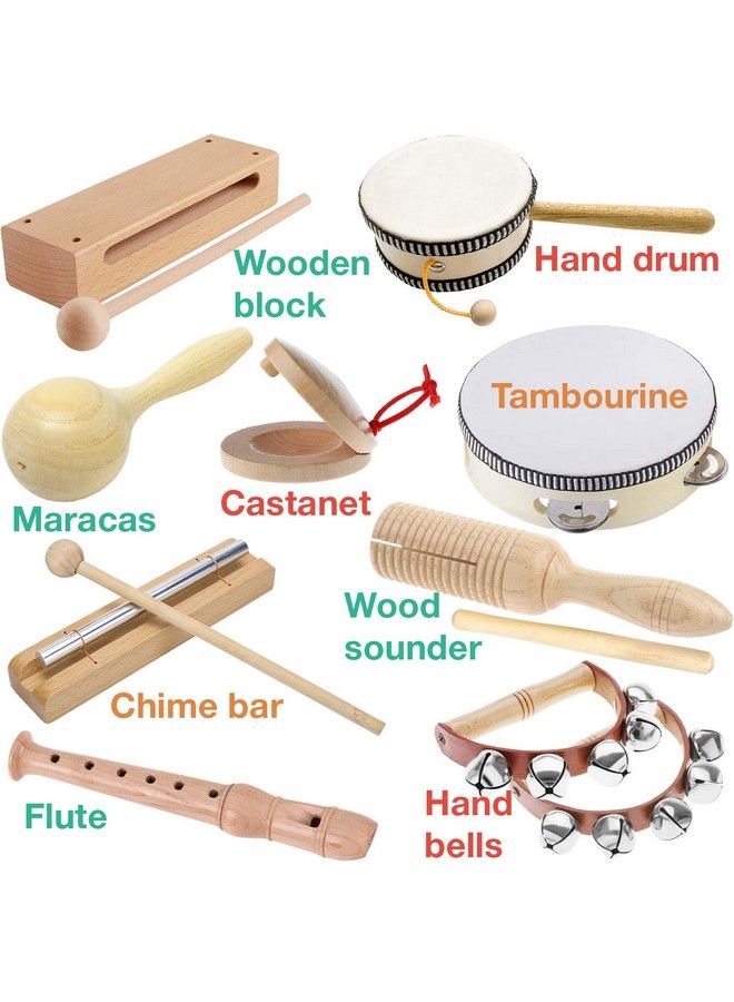 Stoie’S International Wooden Music Set Percussion Kids Musical Instruments Montessori Unique Play Toddler Musical Instruments For Kids Ages 3 5 9 12 Baby Musical Toys Baby Musical Instruments