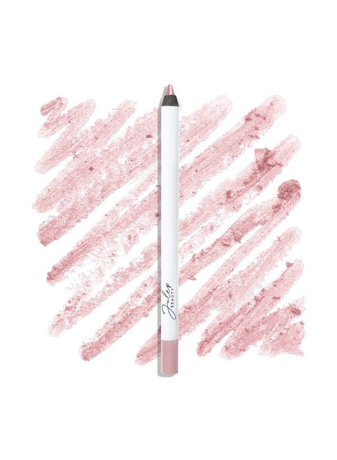 When Pencil Met Gel Sharpenable Multi-Use Longwear Eyeliner Pencil - Rose Pink Shimmer - Transfer-Proof - High Performance Liner