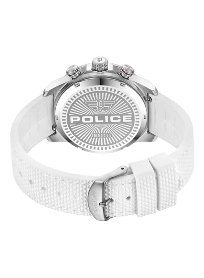 Men's Analog Round Shape Silicone Wrist Watch PEWJM0006506 - 44 Mm