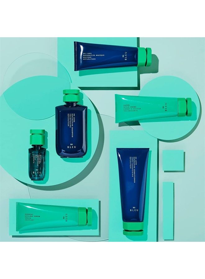 BLEU Super Style Crème | Adds Softness + Hydration + Frizz Prevention | Vegan, Sustainable + Cruelty-Free | 5 Oz