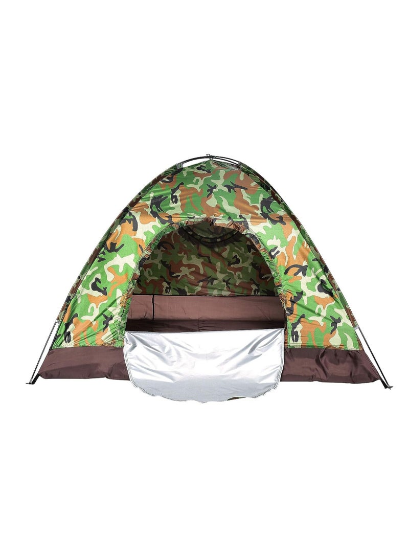 Ultimate Outdoor Shelter Camouflage 2-3 Person All-Weather Adventure Tent