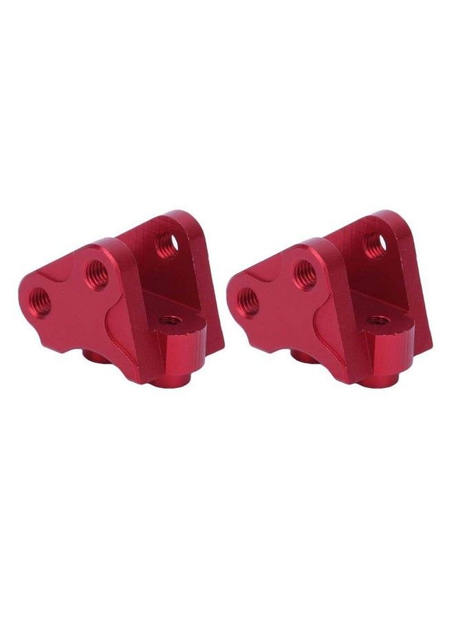 Rc Link Mount Front Rear Lower Shock Linkage Link Mount Compatible With Scx10Ii Axial Rc Car( Red )
