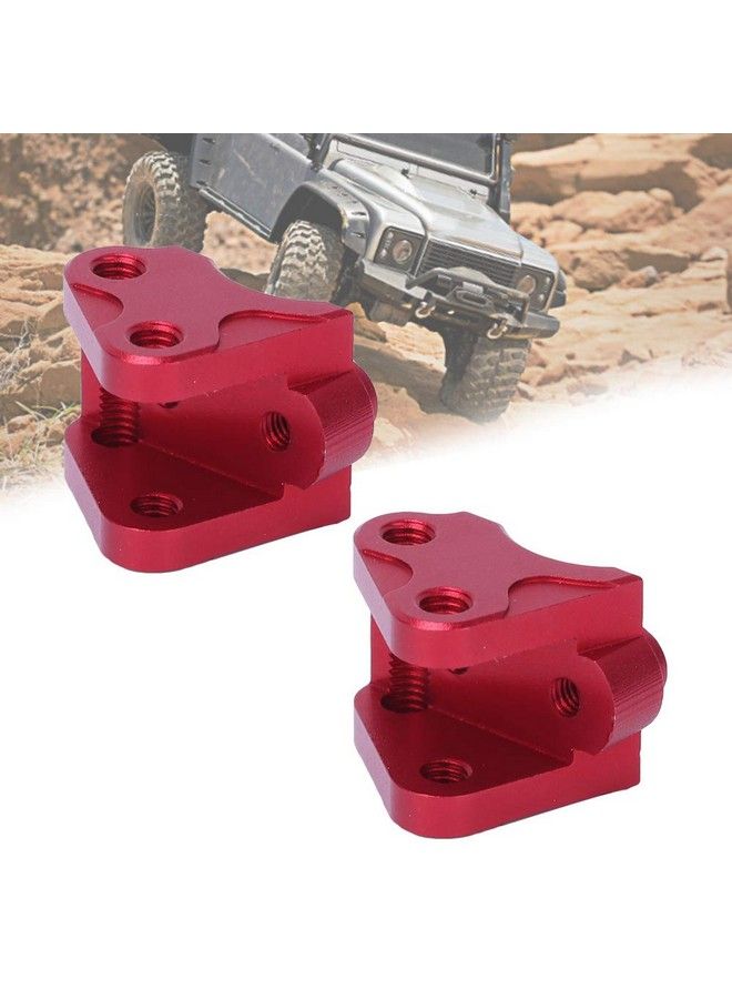 Rc Link Mount Front Rear Lower Shock Linkage Link Mount Compatible With Scx10Ii Axial Rc Car( Red )