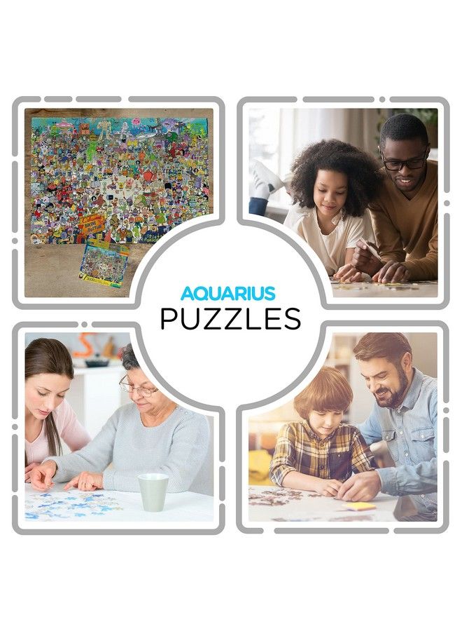 Spongebob Squarepants Puzzle (3000 Piece Jigsaw Puzzle) Officially Licensed Spongebob Merchandise & Collectibles Glare Free Precision Fit 32 X 45 Inches