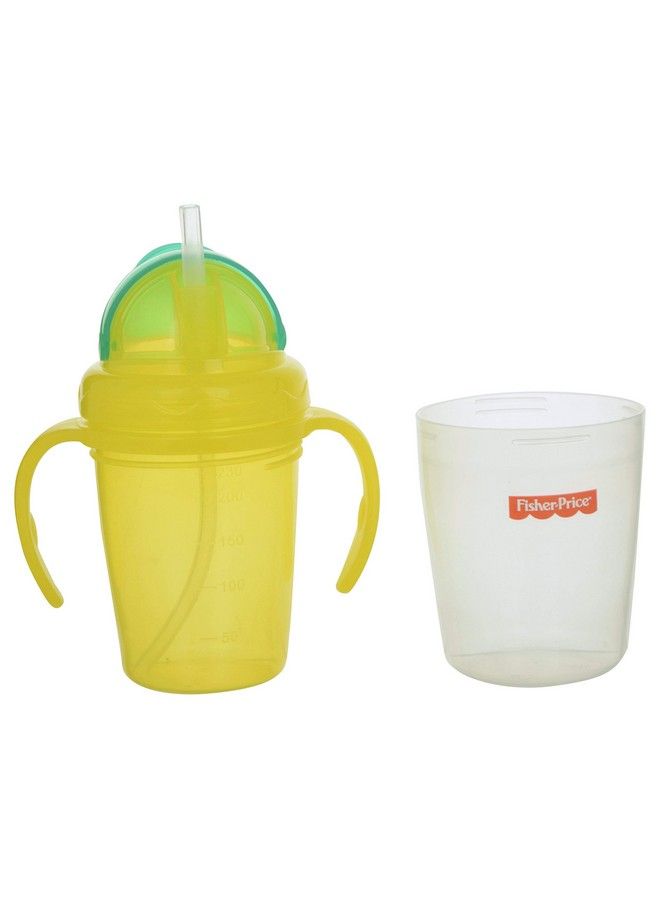 Double Wall Baby Sipper Training Cup Yellow 230Ml