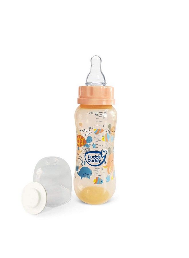 Elegant 3 In 1 Bottle (Feeding Bottle+Sipper+Cereal Feeder) 250 Ml (Brown)