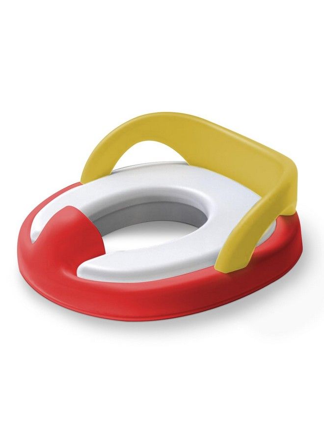 Baby Potty Training Seat ; Toddler Toilet Pot ; Toilet Training Chair For Kids ; Toddlerscomfortable Safe Cushioned Potty Seat For Western Toilet0 To 5 Years (Pottyseatredyellow)