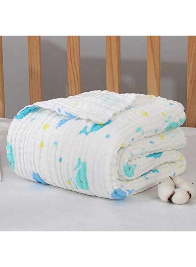 Baby Super Soft Absorbent Muslin 6 Layer Wash Towel 100X100 Cm(03 Years) Designer Printedany Design