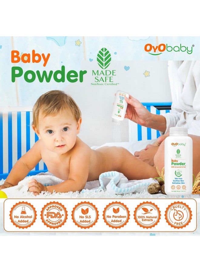 Baby Combo Diaper Rash Cream And Dusting Baby Powder (50Gm And 200Gm Respectively)