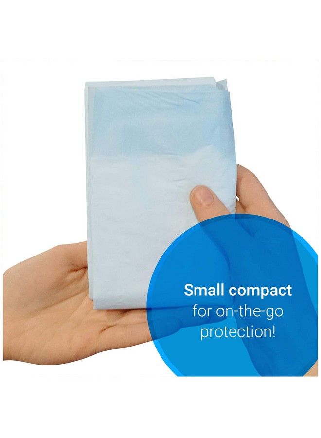 Disposable Baby Changing Pad Liner25 Count (24 X 17 Inch)Soft Disposable Blue Hospital Underp Accessoriesadwaterp Accessoriesroof And Absorbent For Infant And Child Use