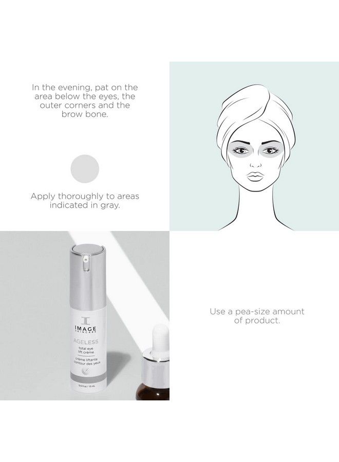 Total Eye Lift Crème Under Eye Circle Bags And Wrinkle Rescue 05 Oz
