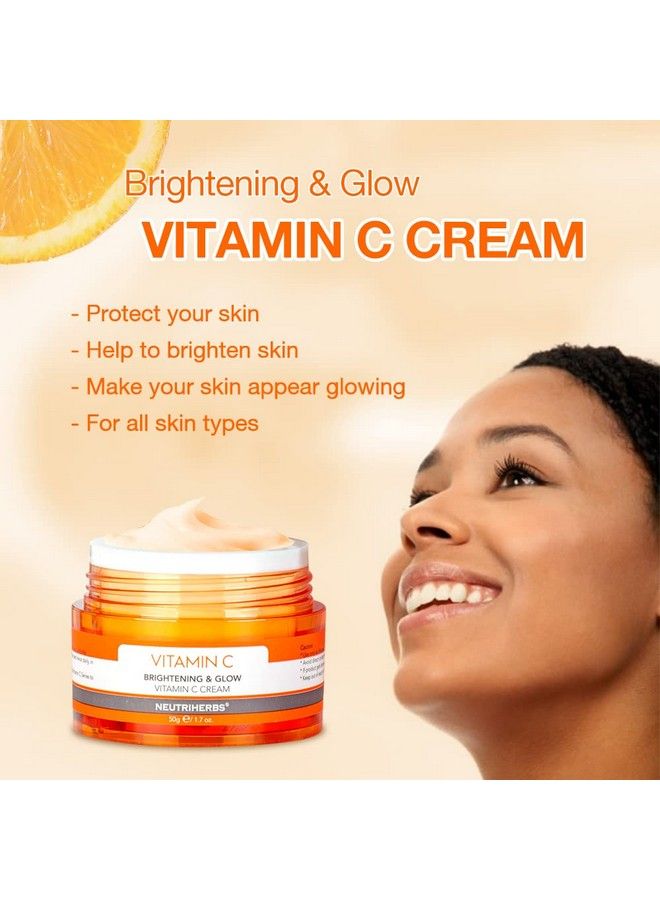 Vitamin C Face Cream Day & Night Cream Facial Moisturizer Moisturizing Softening & Smoothing Skin 17Oz