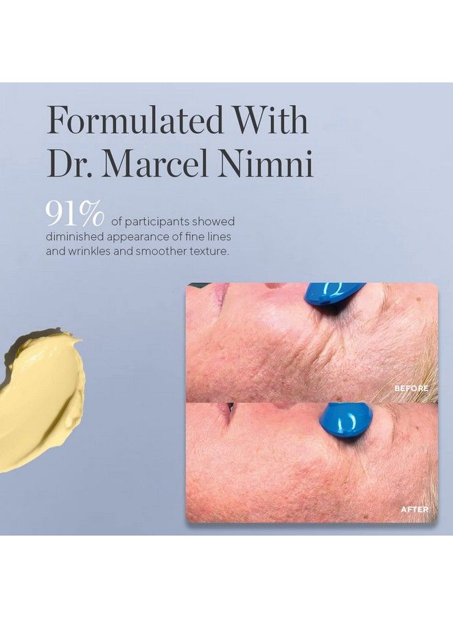 Nimni Face Cream Patented Collagen Support Antiaging Booster Cream Improves Skin'S Fullness And Elasticity 05 Ounce