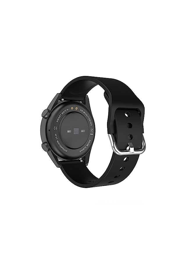 X.cell Classic 3 Talk Lite Smart watch, Heart Rate/Blood Pressure/Oxygen Level Monitoring, Receive & Make Calls,Water Resistance: IP67,1 Week Battery life, Compatibility:IOS/Android (Black)