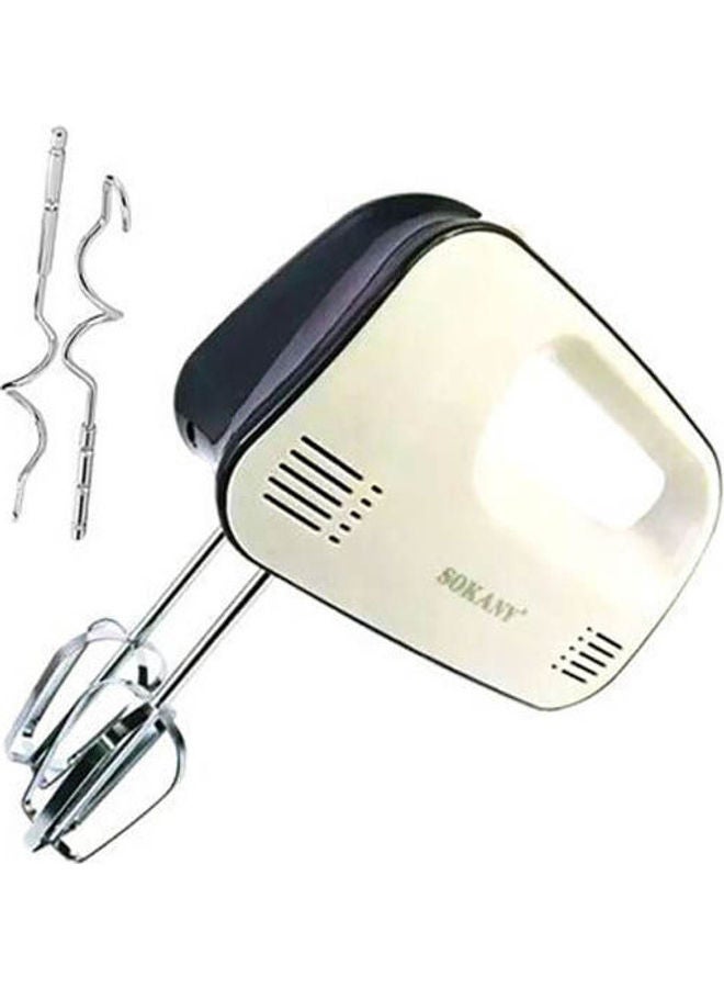 Electric Egg Beater And Mixer - 3 Speeds 400.0 W CX-6618 Multicolour