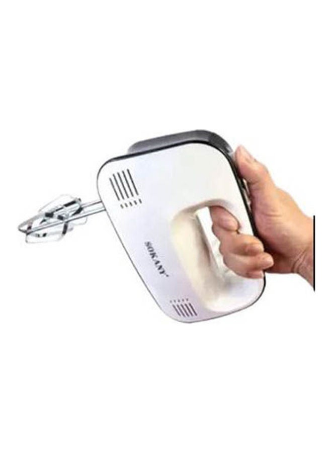 Electric Egg Beater And Mixer - 3 Speeds 400.0 W CX-6618 Multicolour