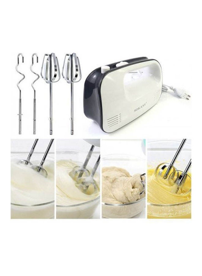 Electric Egg Beater And Mixer - 3 Speeds 400.0 W CX-6618 Multicolour