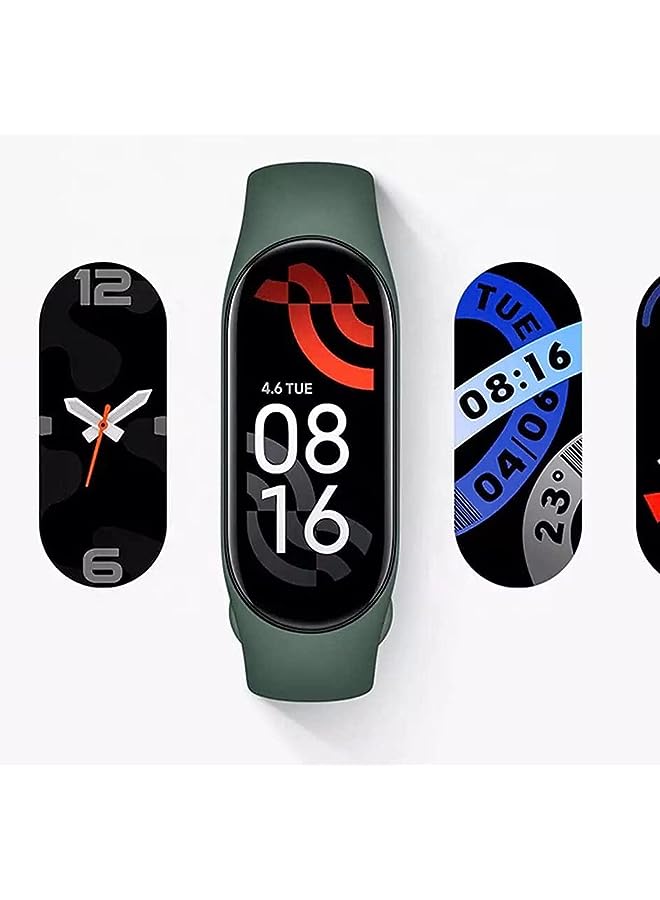 Smart Bracelet Wristband Waterproof Sport Smart Watch Fitness Tracker Watch Heart Rate Monitor Smart Watch with Message Reminder and Step Counter with Blood Pressure Monitor (green)