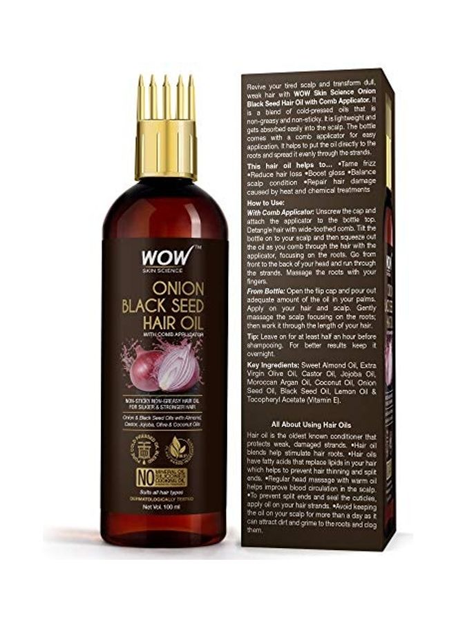 Onion Black Seed Hair Oil Brown 100ml