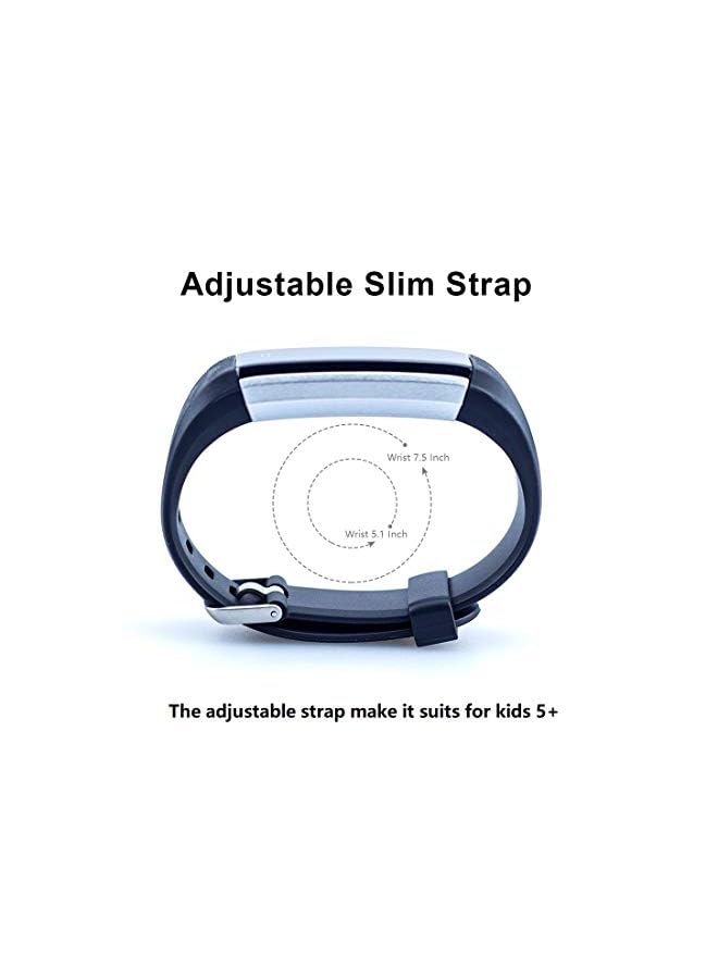 Slim Fitness Tracker Watch for Kids Girls Boys Teens, Waterproof Activity Tracker with Pedometer, Calorie and Step Counter, Sleep Monitor, Silent Alarm Clock