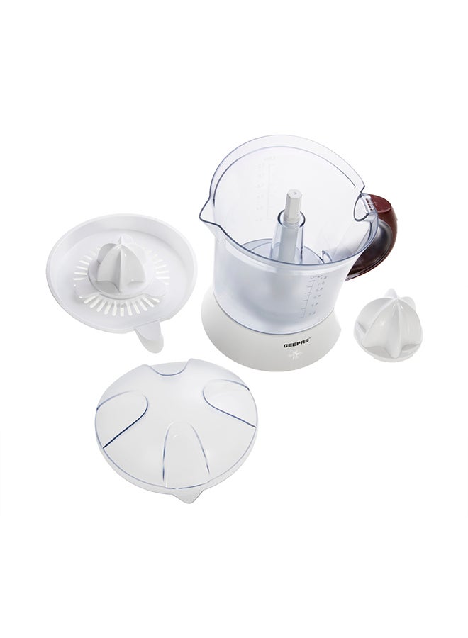 25 Watt Citrus Juicer - Quick, Healthy, Nutritious Juices - Effortless Juicer With 2 Cones, Bi-Direction Twist, 1.2 Liter Capacity | 2-Years Warranty 1.2 L 25 W GCJ5384 White