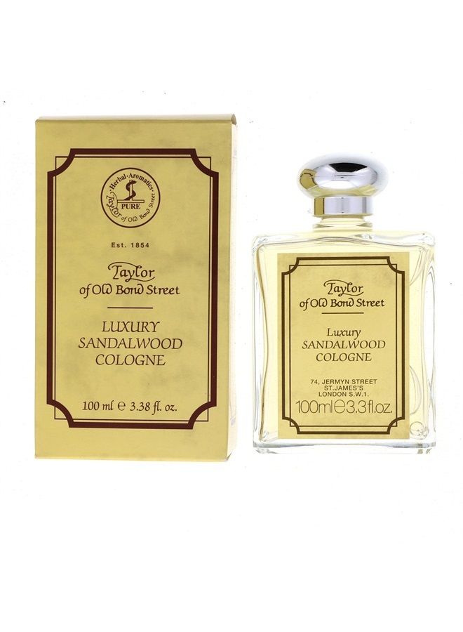 Luxury Sandalwood Cologne, 100ml - Taylor of Old Bond Street
