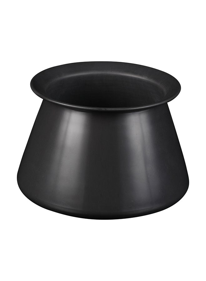 Hard Anodised Curry Pot, Strong, Durable Design, RF10752 | 2.3L Capacity | Stain-Resistant | Even Heat Distribution | Ideal for Cooking, Serving Food, & Decorating Flowers Black