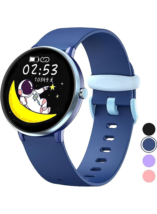 Smart Watch, ZONEY Children Fitness Activity Tracker for girls boys, IP68 Waterproof Kids Smart Watch with 19 Sport Modes, Pedometers, Heart Rate, Sleep Monitor (Blue)