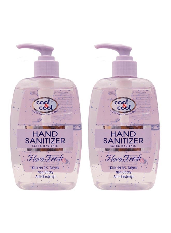 Hand Sanitizer Flora Fresh 500ml Pack of 2