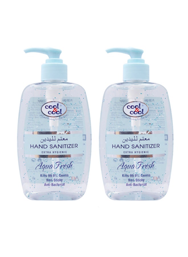 Aqua Fresh Hand Sanitizer 500ml Pack of 2