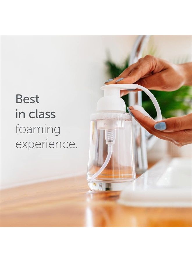 Hand Soap Duo Kit - 2 Glass Foaming Dispensers + 6 Tablet Refills - Compostable Packaging - Variety Fragrances - 48 fl oz total (makes 6x 8 fl oz bottles of soap)