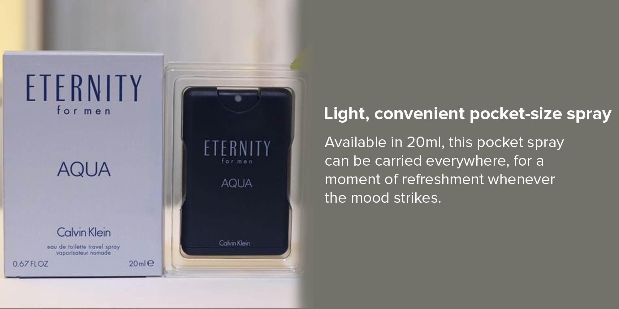 Eternity Aqua EDT 20ml