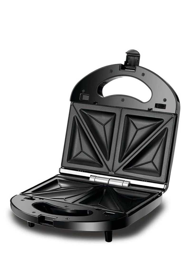 Black & Decker Sandwich & Grill Maker, 650-780W Power, 2in1 Interchangeable Sandwich and Grill Maker, with Indicator and Ready to Cook Lights