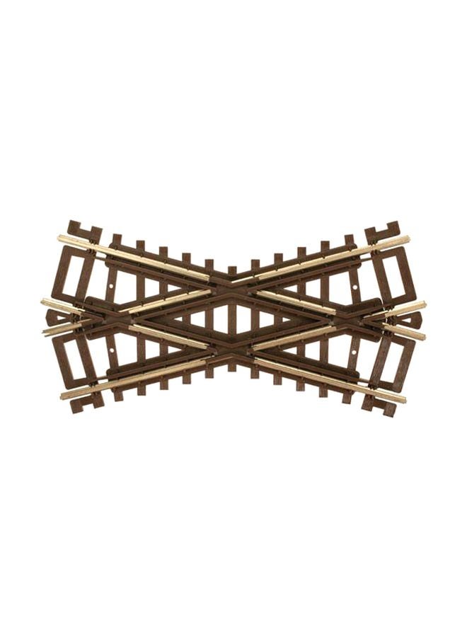 Scaled Railway Cross Slot Toy