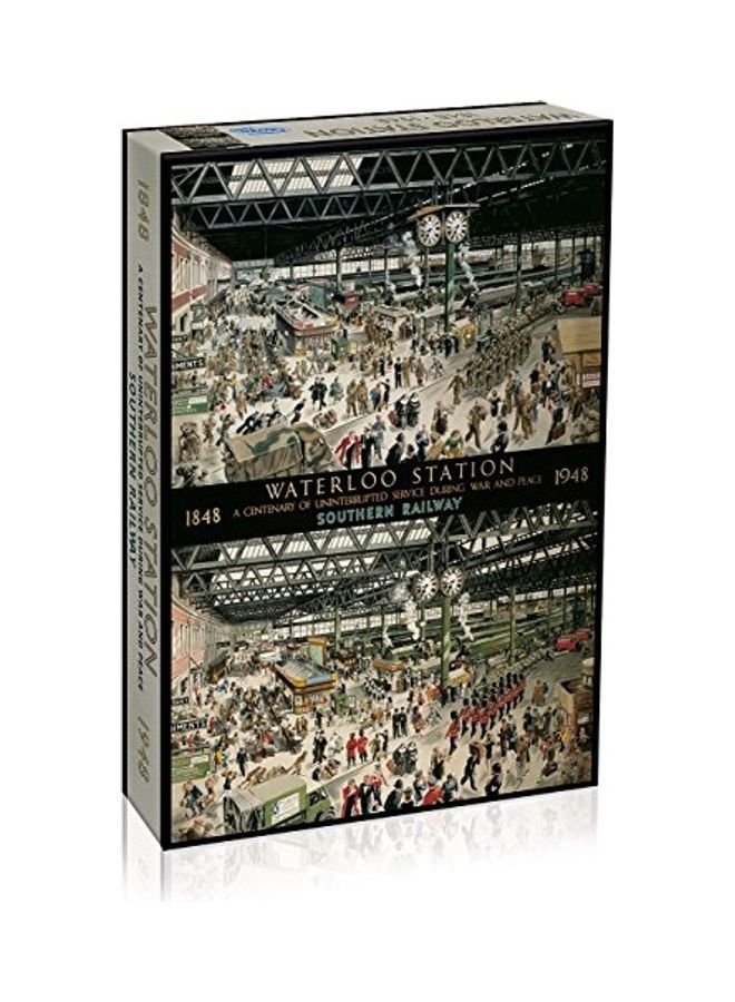 1000-Piece Waterloo Station Jigsaw Puzzle Set