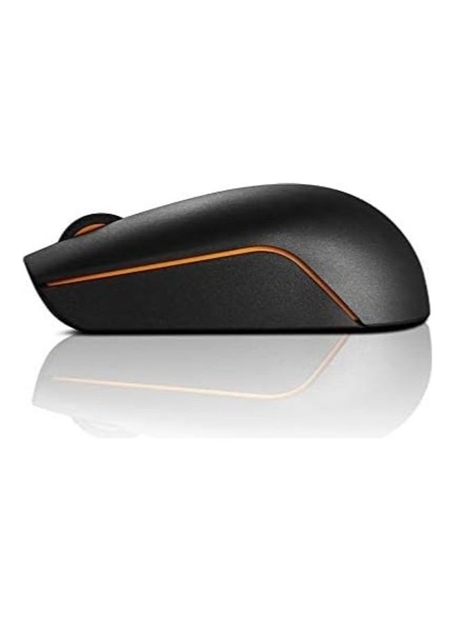 Lenovo GX30K85315 300 Wireless Compact Mouse, Black
