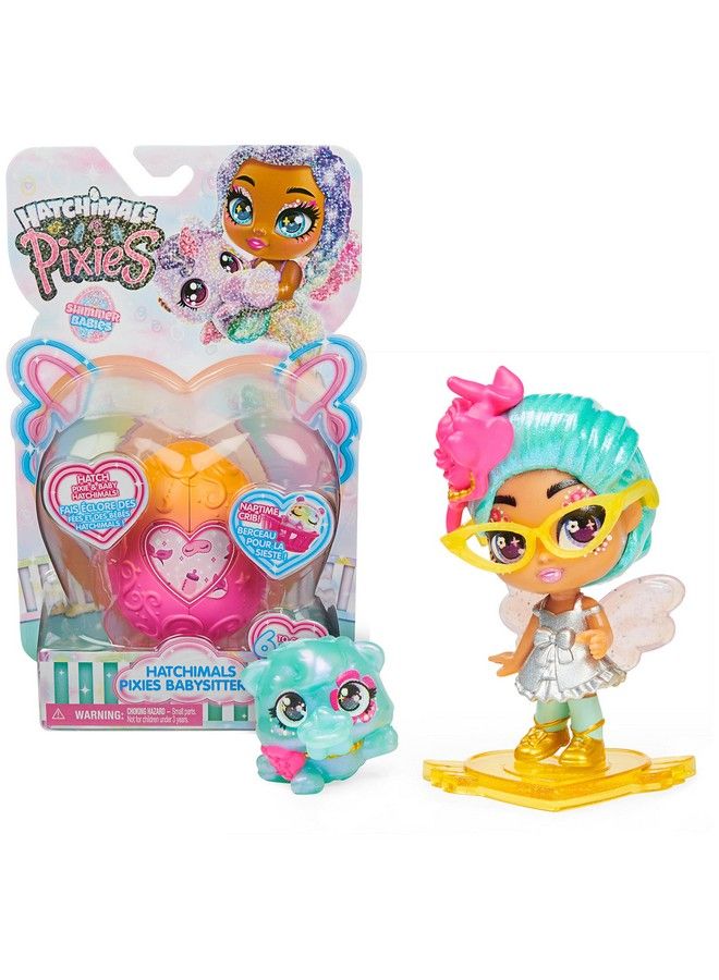 Pixies Shimmer Babies Babysitter With Baby And Play Accessories (Styles May Vary) Kids Toys For Girls Ages 5 And Up