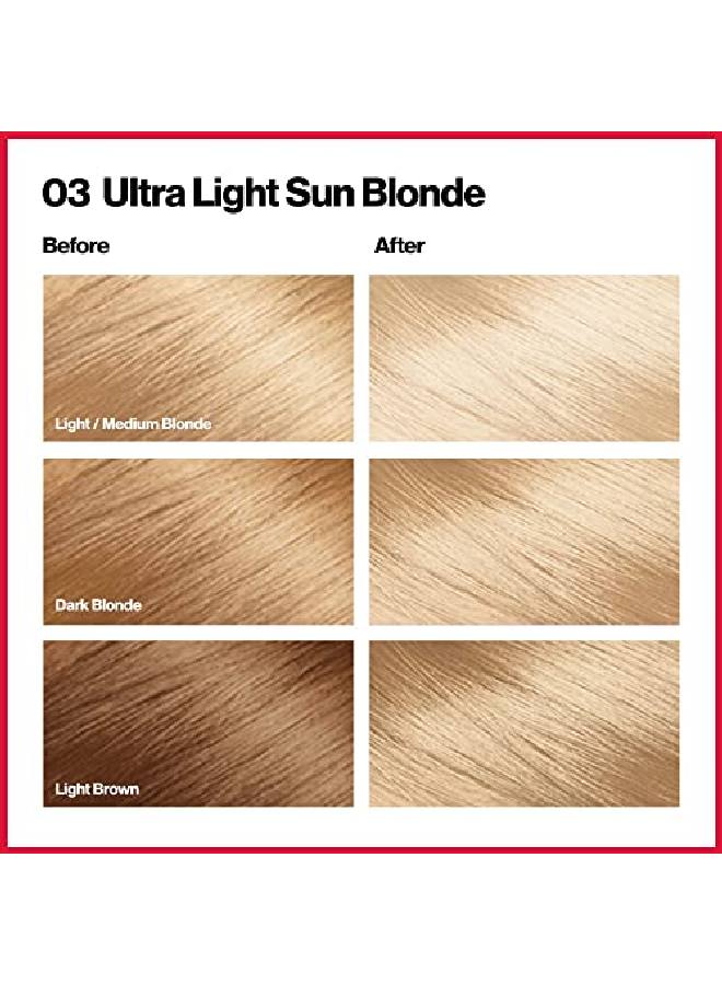 Colorsilk Hair Color 03 Ultra Light Sun Blonde 1 Ea (Pack Of 4)