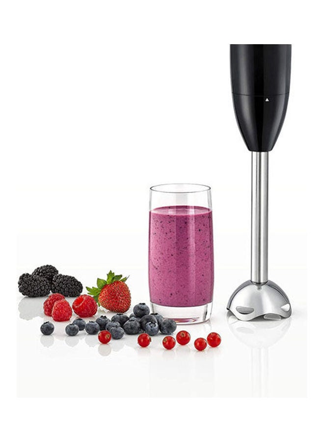 3 In 1 Hand Blender With Chopper HB600 Black-Silver