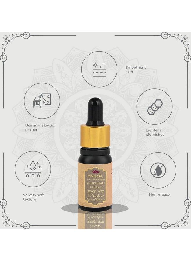 Kumkumadi Ayurvedic Antiaging Face Serum For Oily Skin;Brightening Face For Men And Women;12 Ml