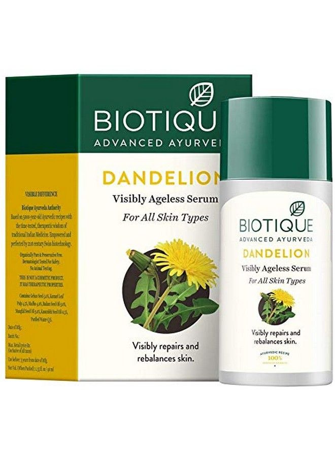 Bio Dandelion Visibly Ageless Serum 40 Ml (Pack Of 2)