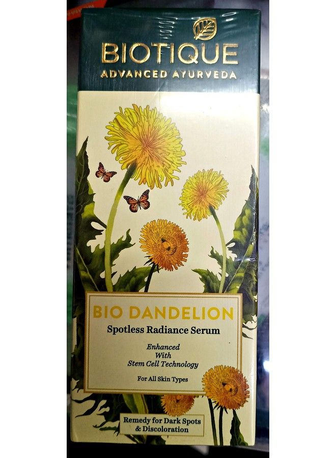 Bio Dandelion Spotless Radiance Face Serum 30 Ml
