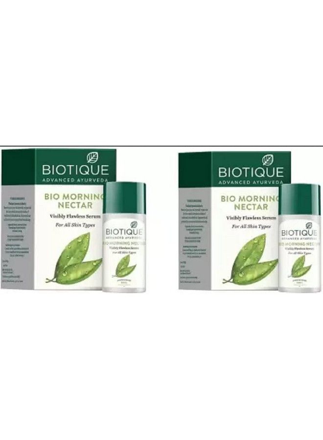 Bio Morning Nectar Visibly Flawless Serum 40Ml (Pack Of 2) (Pack Of 2)