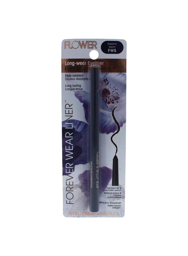 Forever Wear Long Wear Eyeliner Pencil Long Lasting FadeResistant Smooth Application Retractable Eye Liner (Forever Sapphire)