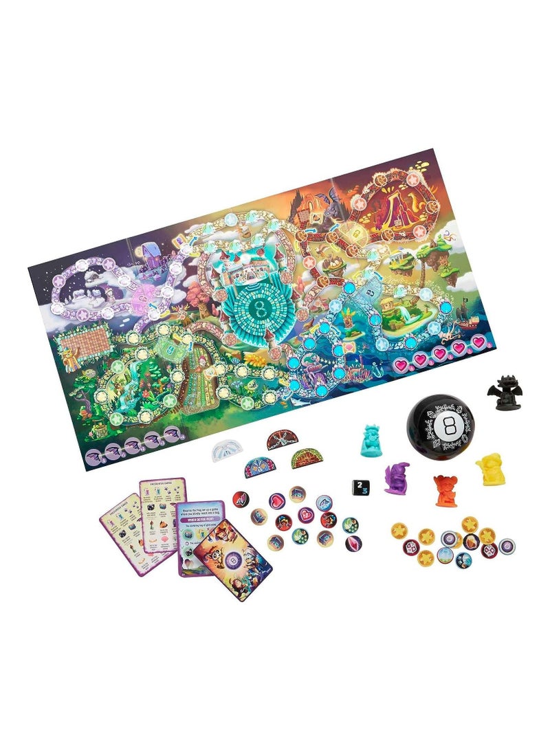 Magic 8 Ball Board Games, Magical Encounter Cooperative Board Game with Magic 8 Ball Original for 2-4 Players, Family Game Night