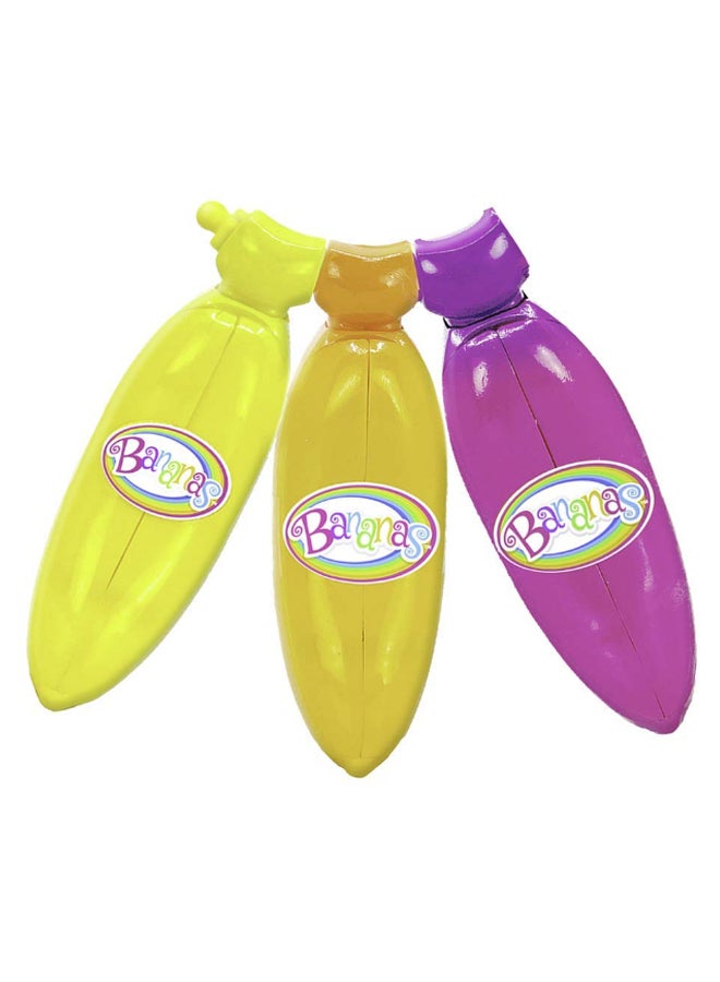 3-Piece Bananas Collectible Toy Set 6.25 x 9.5inch