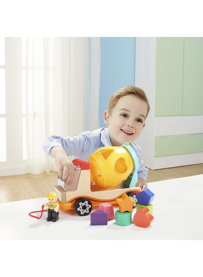 Wooden Shape Sorter Toys For Toddlers Learning Sort And Match For 1 2 Year Old