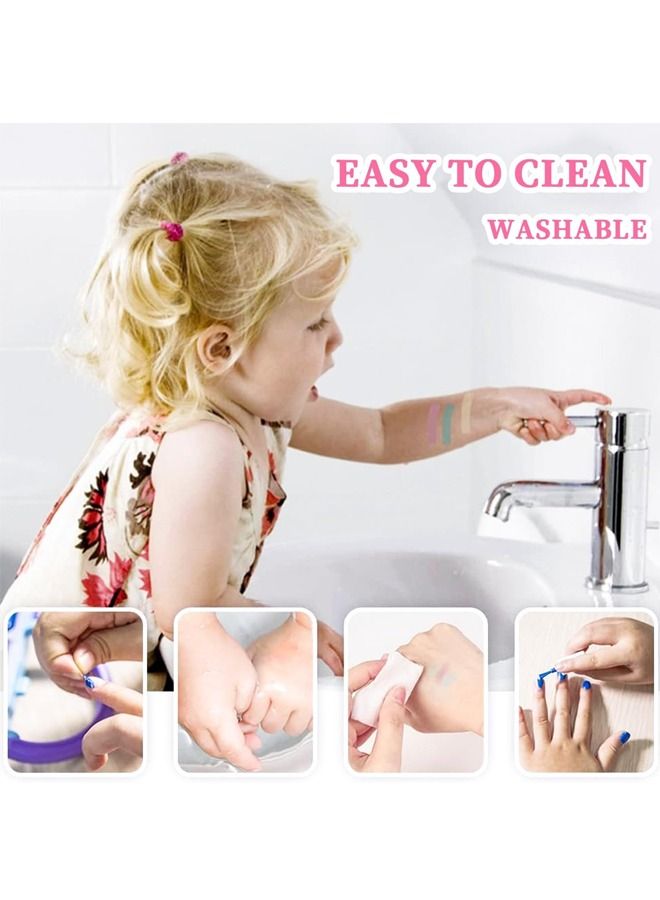 Kids Makeup kit for Girl, Washable Makeup Set Toy with Real Cosmetic Case, Safe & Non-Toxic Kids Makeup Set, Pretend Play Makeup Beauty Set Birthday Toys Gift for 3-10 Years Old Kid