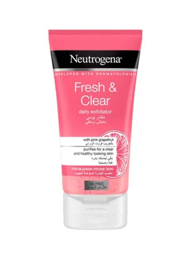 Fresh And Clear Daily Exfoliator With Pink Grapefruit 150ml