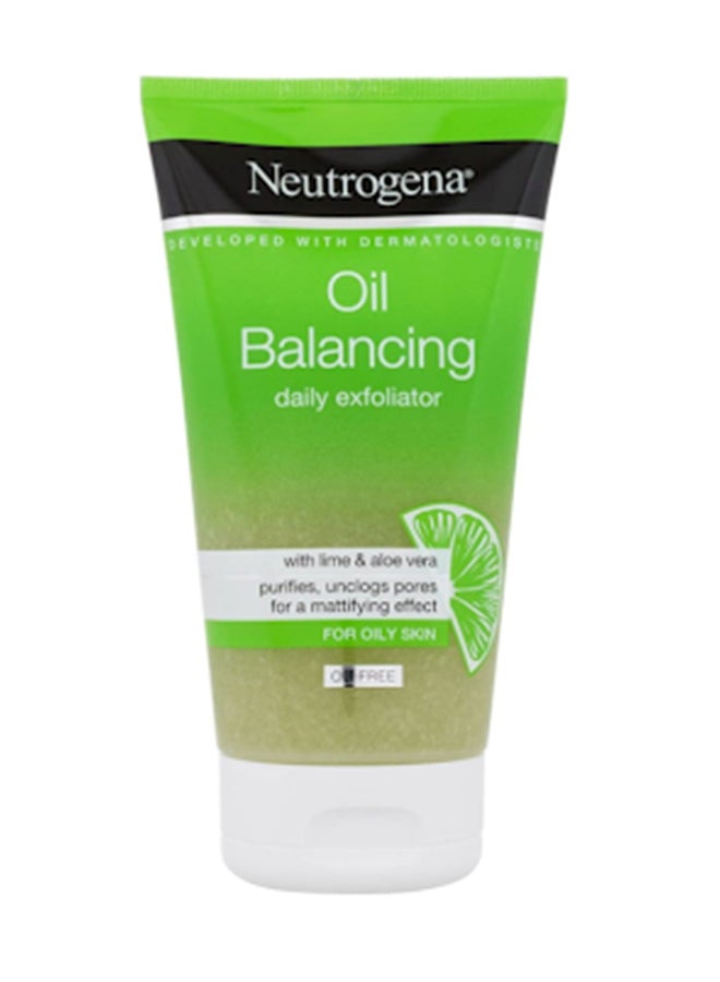 Oil Balancing Daily Exfoliator Lime And Aloe Vera For Oily Skin 150ml